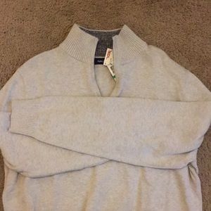 Nautical Half Zip Sweater